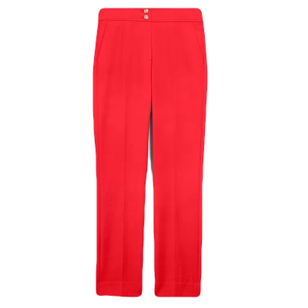 Women’s Taper Ankle Pants In Red